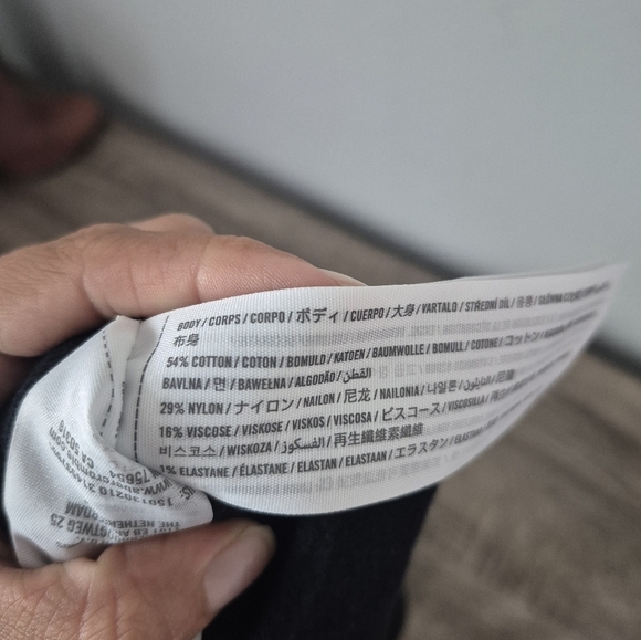 Abercrombie & Fitch Black Knit Cross Halter Top Bodysuit - Picture 6 of 6